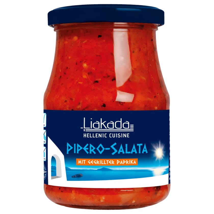 Liakada Pipero-Salata mit Gegrillter Paprika 340g